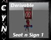 Derivable Seat Sign 1