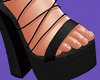 梅 daia black heels