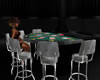White Blackjack Table