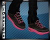 [3J] Black/Pink Jordans