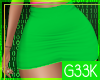 [G] Mini Skirt Green