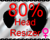 *M* Head Resizer 80%