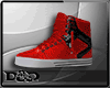 D- Red Sneakers