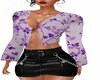 Lilac Flower Top
