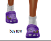 purple bhaddie crocs