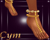 Cym Foot Jewelry Gold