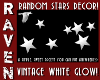 WHITE GLOW STARS!