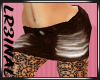 Kids Brown Mini Skirt