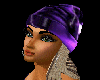 purple rave hat (blonde)