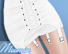 ☾ Corset skirt white M