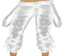 Gaucho Pant - White Silk