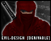 #Evil Red Ninja Suit