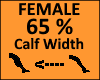 Calf Scaler 65% Female