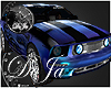 rD blue effect mustang