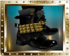 BLACK & GOLD BOOTS