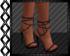 Black Stiletto Sandals