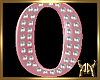 Marquee Letter O Pink