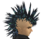 black and green mowhawk