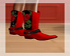 S! Boots Red Roses