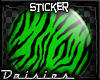 !D! GreenZebra Button