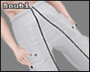 White Cargo Pants