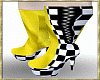 CL*taxi girl spike boots
