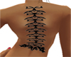 Back Bone Bow Lady Tatt