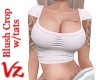 Crop Tee Blush w/tats