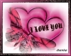 I Love You Sticker