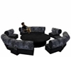 dk damask circle couch