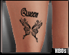 Simple Leg M Tattoo