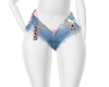 Jean chrome Shorts