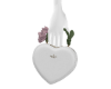 Heart H Bag White