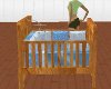 LS Blue Baby  Crib