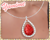 [Y] Red Ruby Pendant