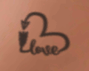 Heart Love Tattoo