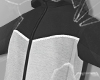 tech black x grey hoodie