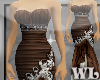 WL~Designer Gown Choco