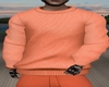 [S] Orange Fall Sweater
