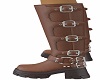 Buckle Up Boots Brown