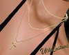 Gold Cross Necklace <3