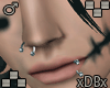 DB* Nose+Lip.Piercing*