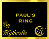 PAUL'S WEDDING RING