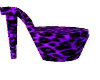 purple leopard shoe