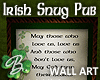 *B* Irish Snug Pub Art