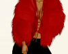Ny Nights Fur Coat Red