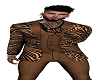 Brown tiger suit