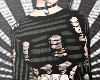 Stripe Blouse Grunge
