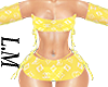 Yellow Two Piece Fit