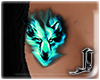 Wolves Teal Tattoo R